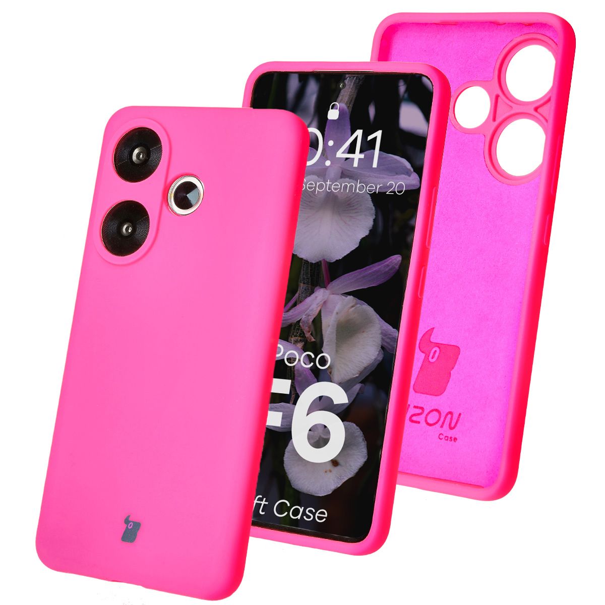 Bizon Soft Case silicone case for Xiaomi Poco F6