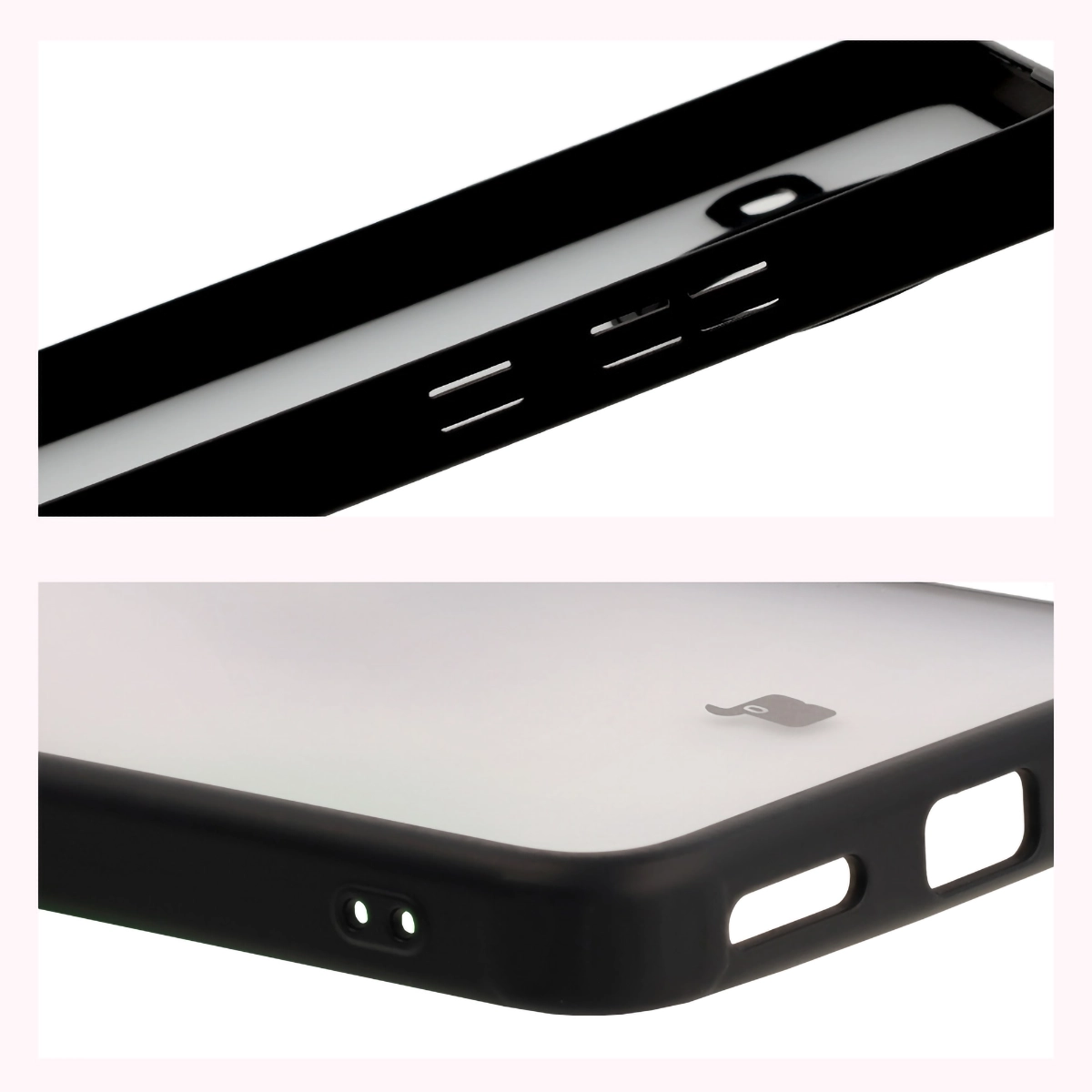 Wzmocnione narożniki i podwyższone ranty ekranu w etui Bizon Case Angelo