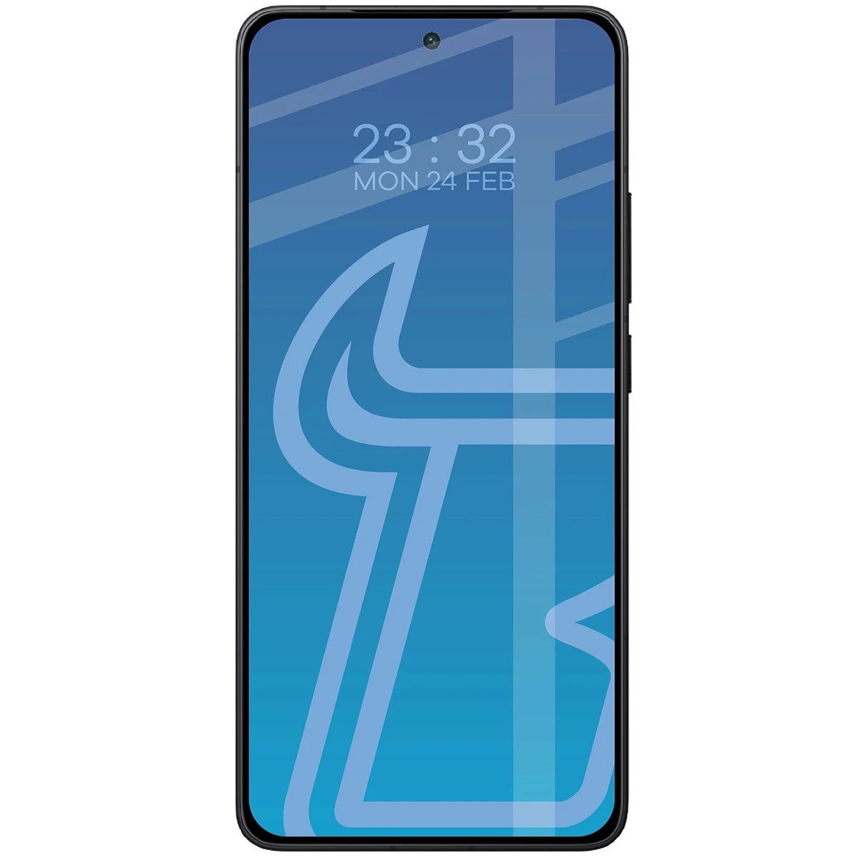 Krystalicznie przejrzysta szybka Bizon Glass Edge do Xiaomi POCO F7 Pro