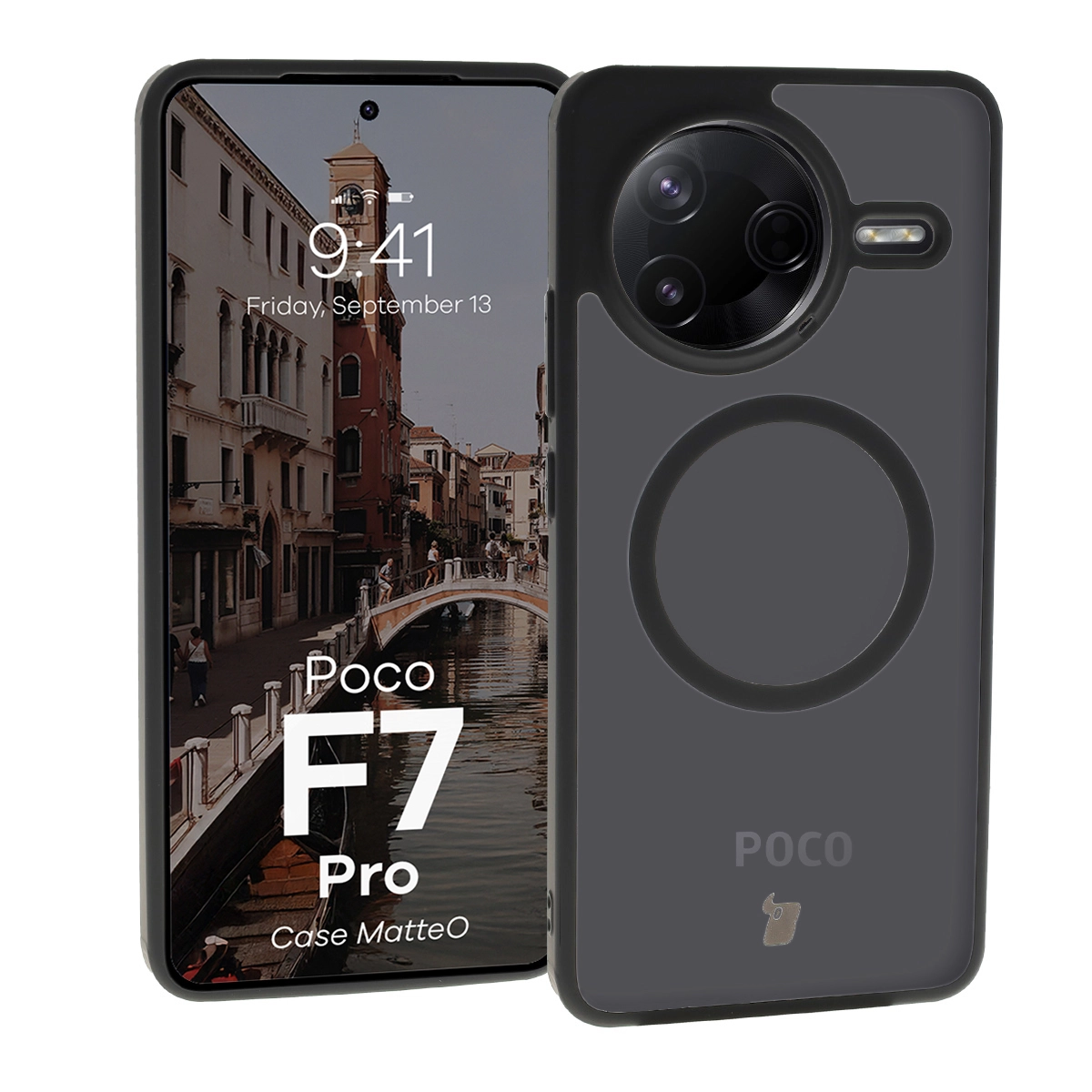 Matowe etui Bizon Case MatteO do Xiaomi Poco F7 Pro