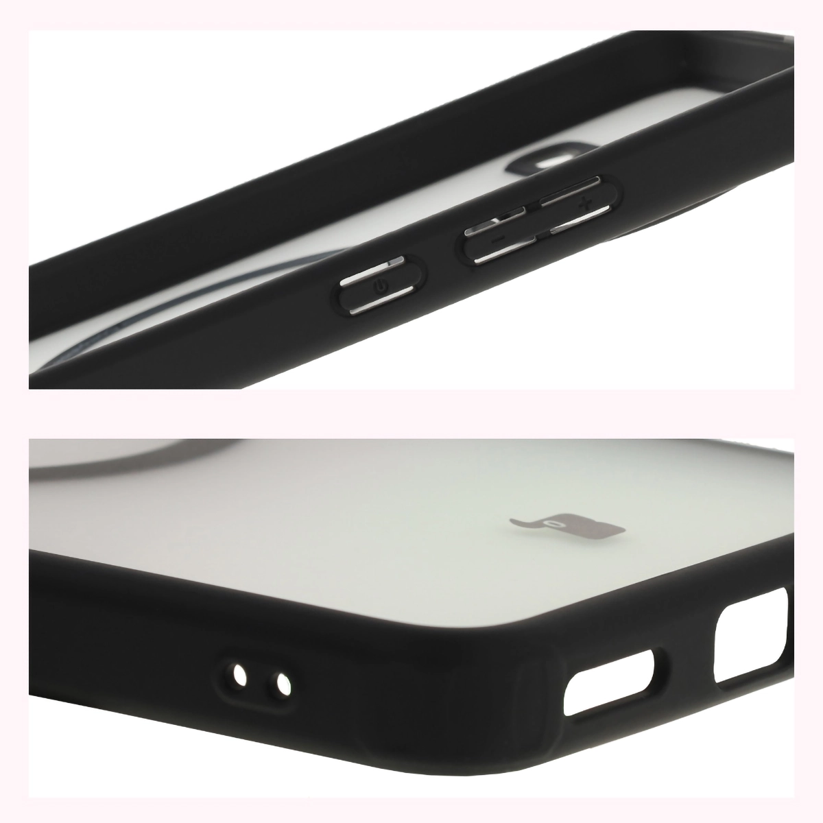 Wzmocnione narożniki i podwyższone ranty ekranu w etui Bizon Case MatteO