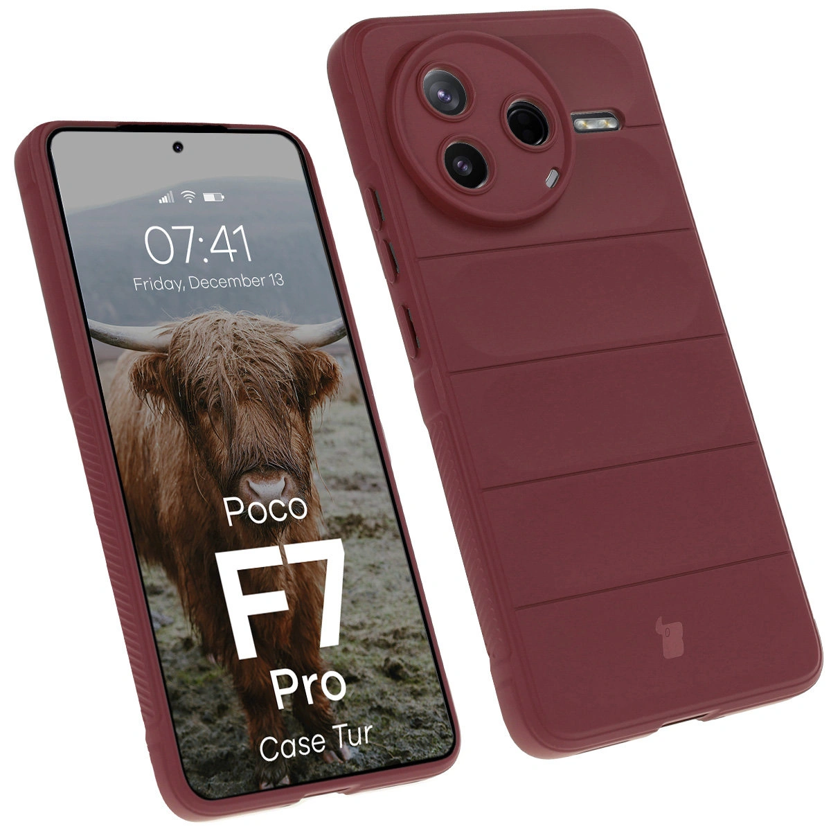 Pancerne etui Bizon Case Tur do Xiaomi Poco F7 Pro