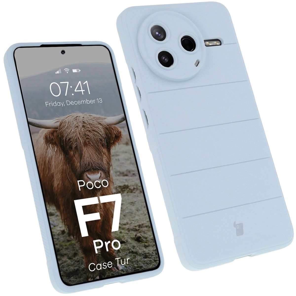 Etui robust Bizon Case Tur pentru Xiaomi Poco F7 Pro