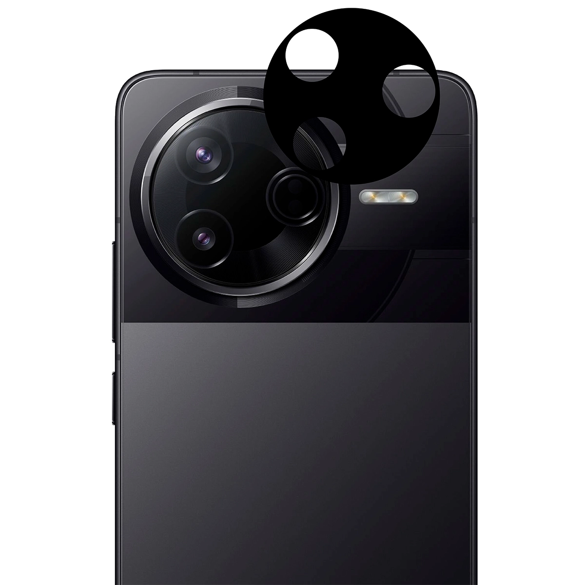 Szkło na obiektyw do Xiaomi Poco F7 Pro zawarte w zestawie