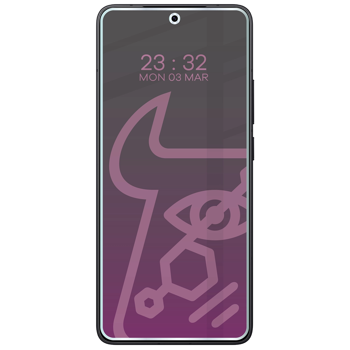 Idealne dopasowanie Bizon Smart Glass do Xiaomi POCO F7 Pro