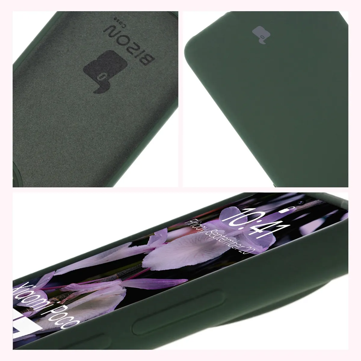 Construction of the Bison Soft Case: integrated covers, raised edges, and microfiber padding for Xiaomi POCO F7 Pro