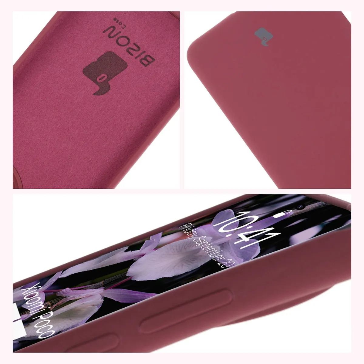 Construction of the Bison Soft Case: integrated covers, raised edges, and microfiber padding for Xiaomi POCO F7 Pro