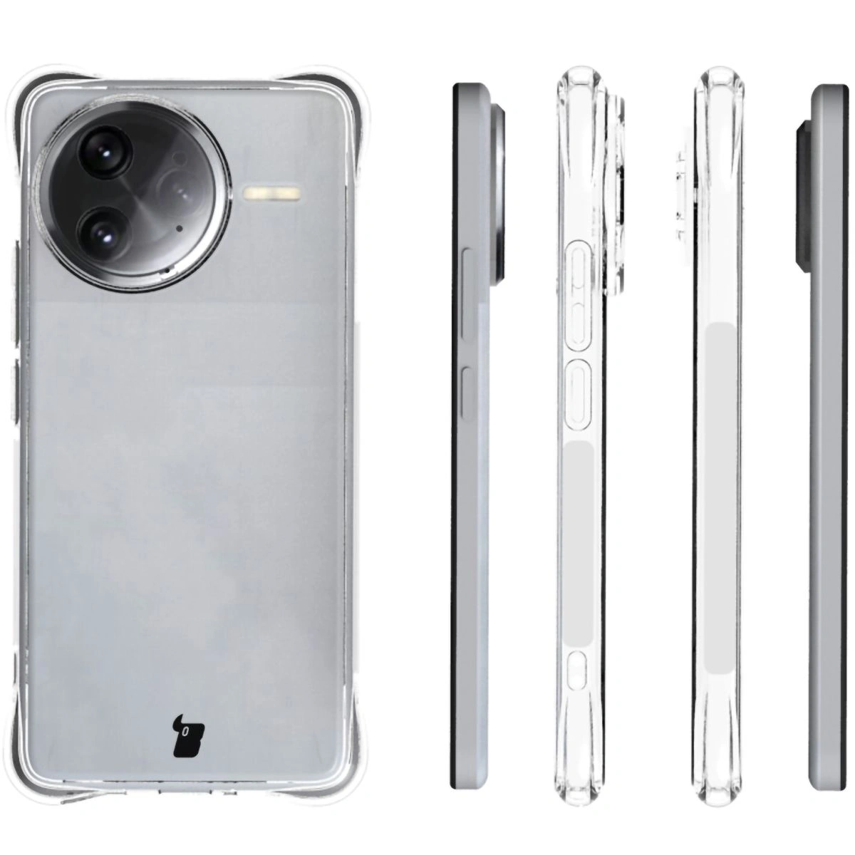 Transparent back of the Case Salpa for Xiaomi Poco F7 Ultra