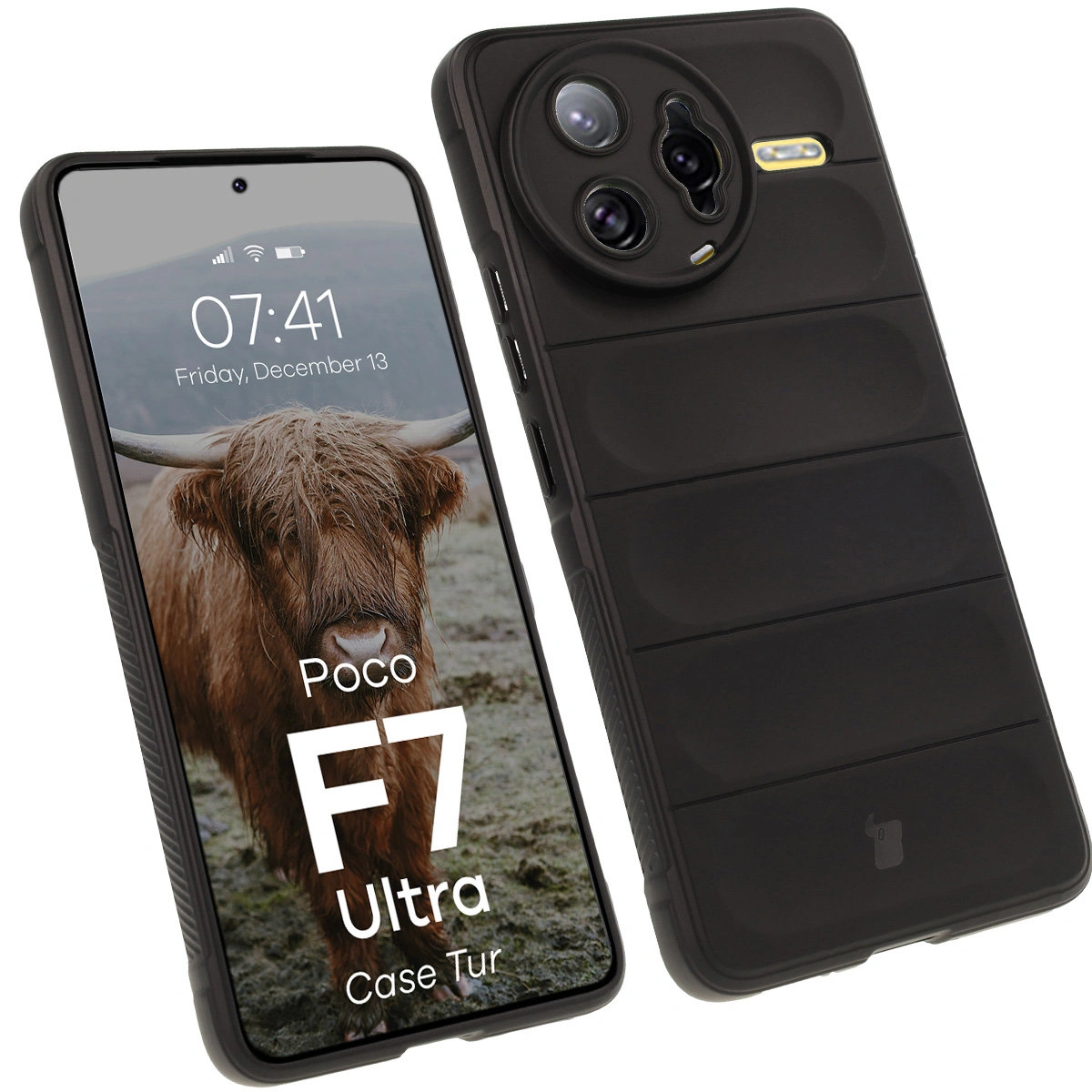 Etui rezistent Bizon Case Tur pentru Xiaomi Poco F7 Ultra