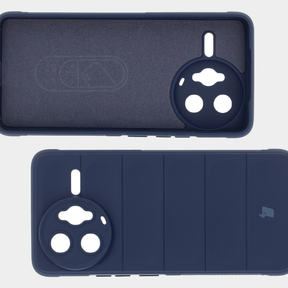 Microfiber lining, back grooves, and reinforced corners in the Bison Case Tur