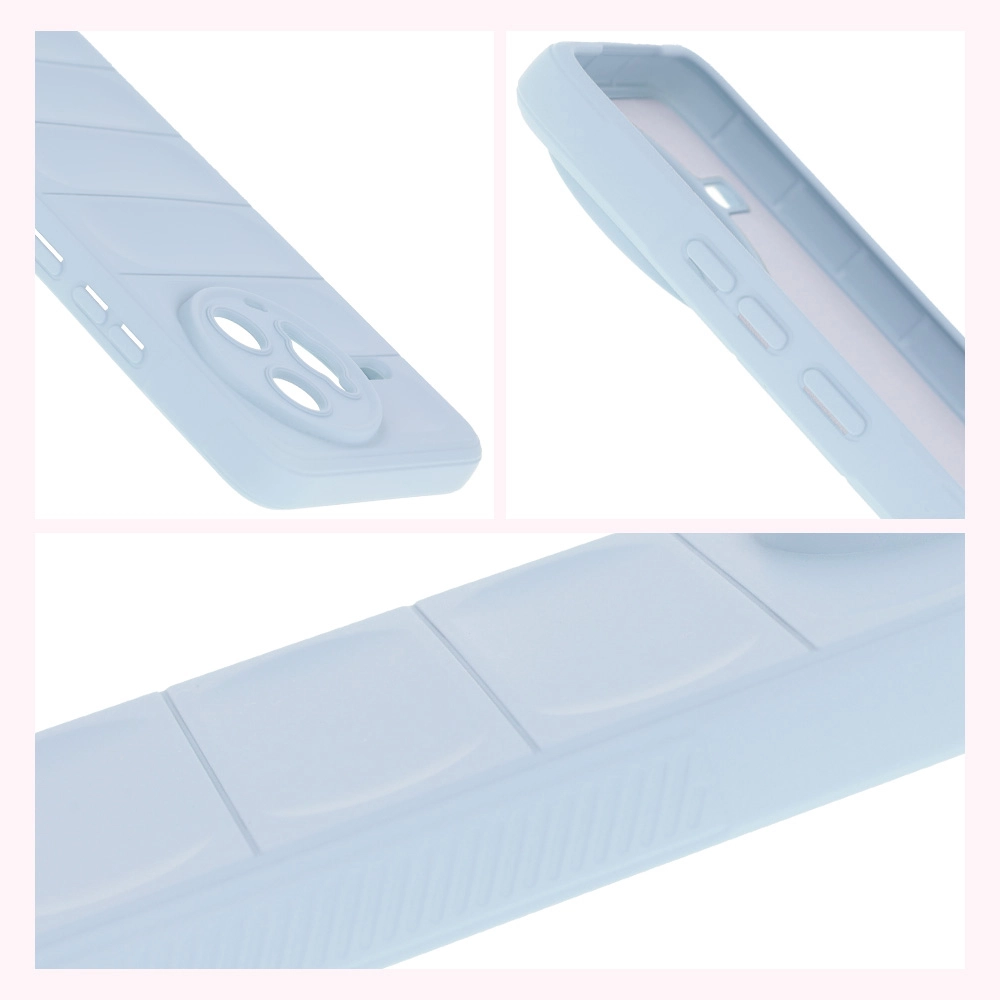 Textured sides and raised edges of the screen and camera in Bison Case Tur