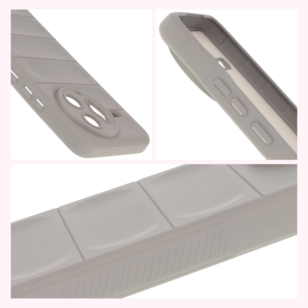 Textured sides and raised edges for the screen and camera in Bison Case Tur