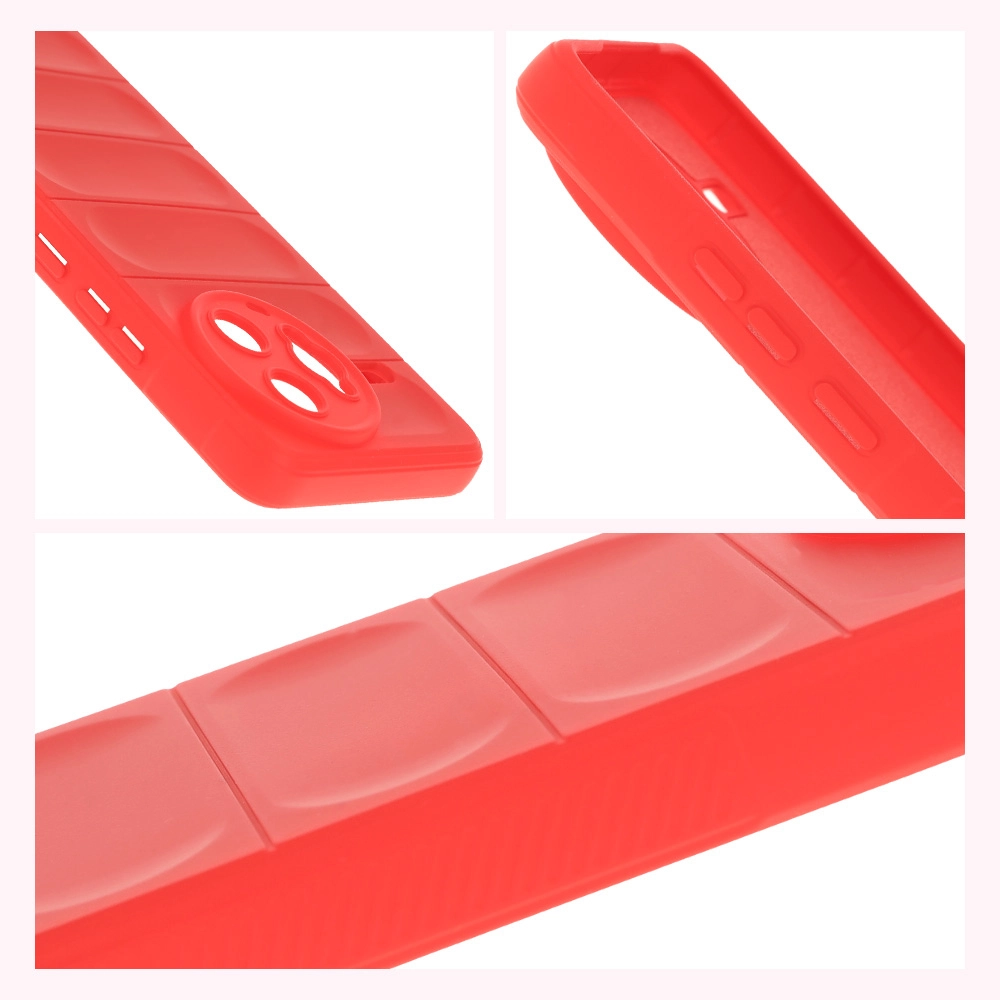 Textured sides and raised edges for the screen and camera in Bison Case Tur