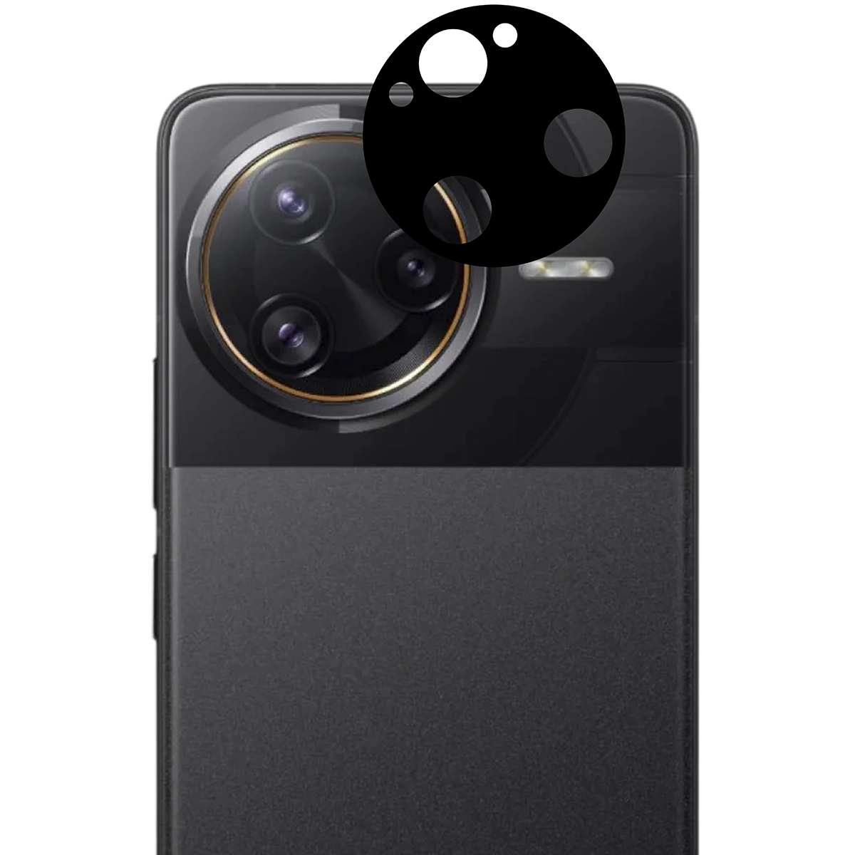 Szkło na obiektyw do Xiaomi Poco F7 Ultra zawarte w zestawie