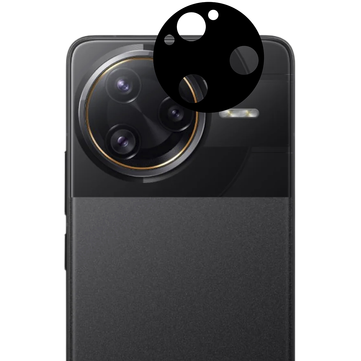 Szkło na obiektyw do Xiaomi Poco F7 Ultra zawarte w zestawie