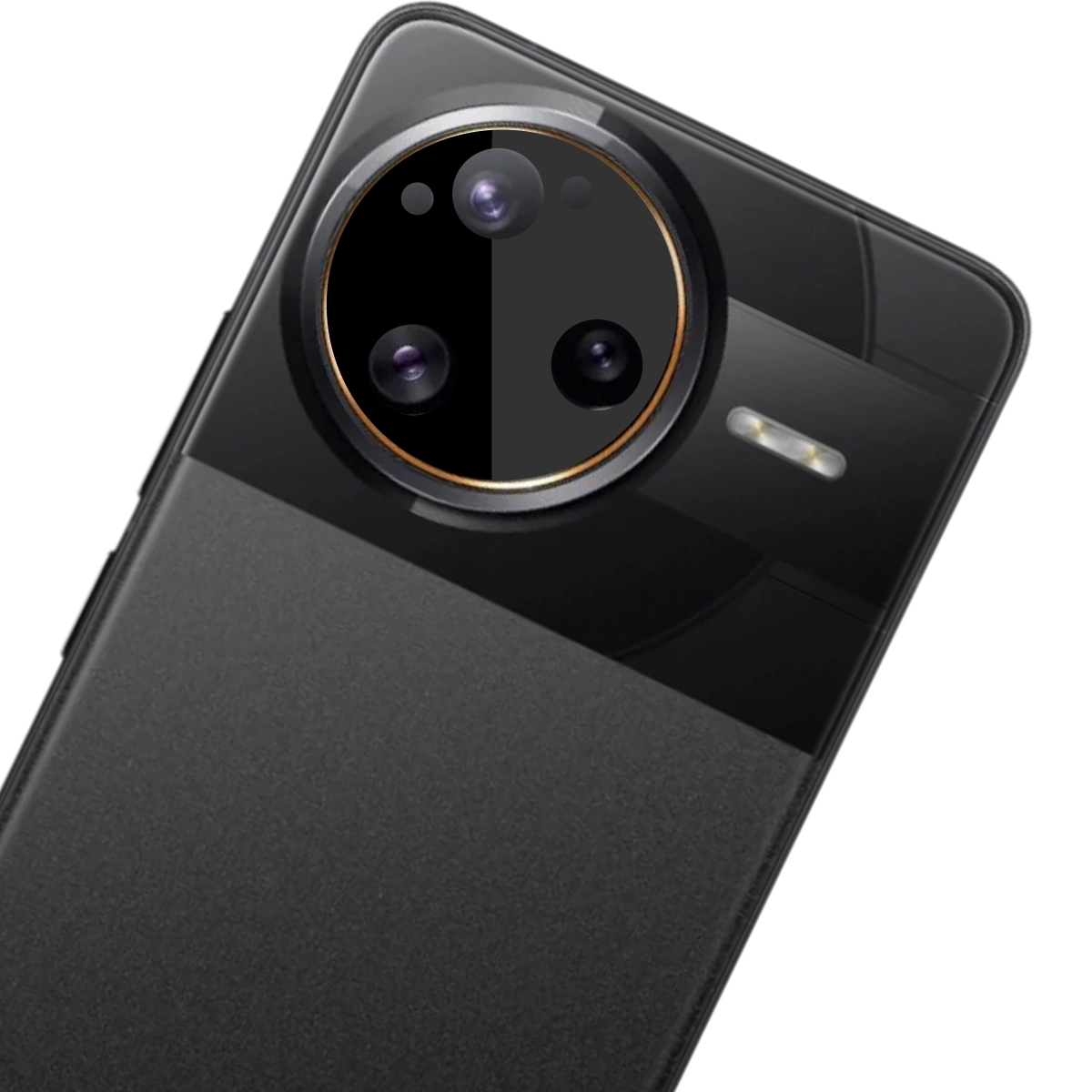 Composition of the lens for the camera and phone