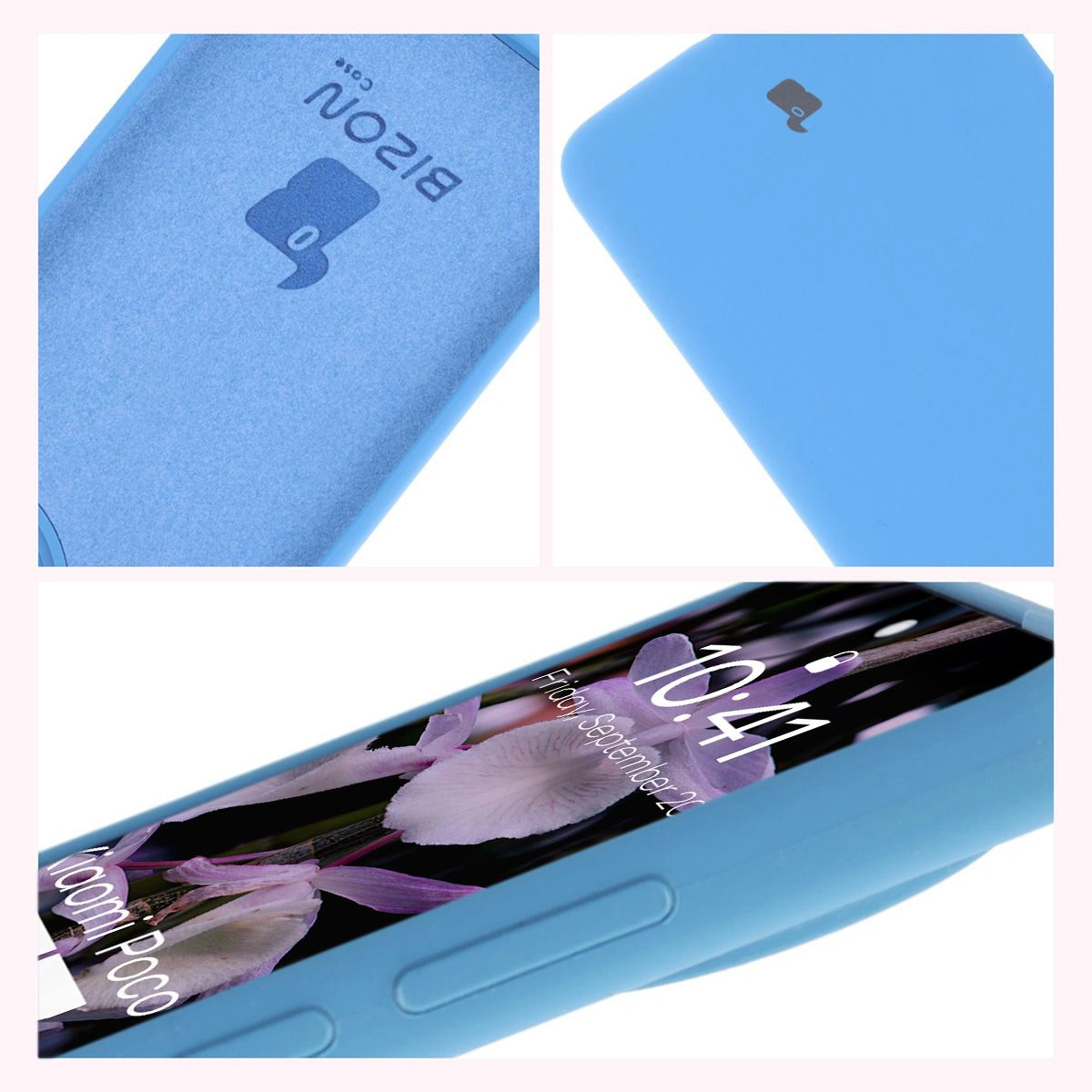 Construction of the Bison Soft Case: integrated covers, raised edges, and microfiber lining for Xiaomi Poco F7 Ultra