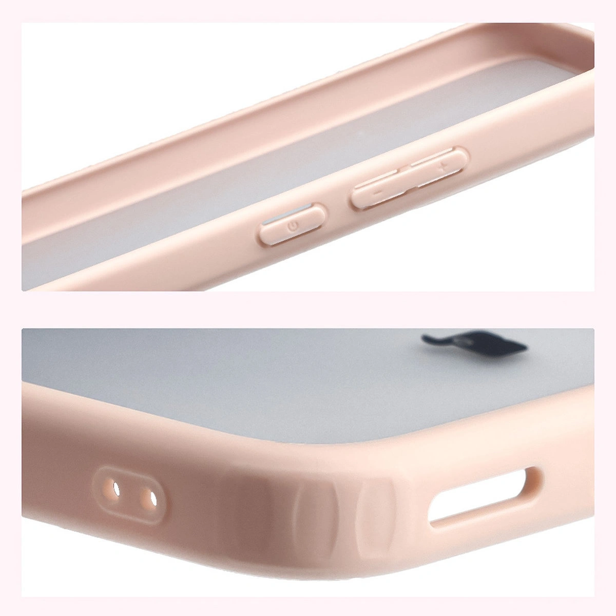 Wzmocnione narożniki i podwyższone ranty ekranu w etui Bizon Case Angelo do Xiaomi POCO F7