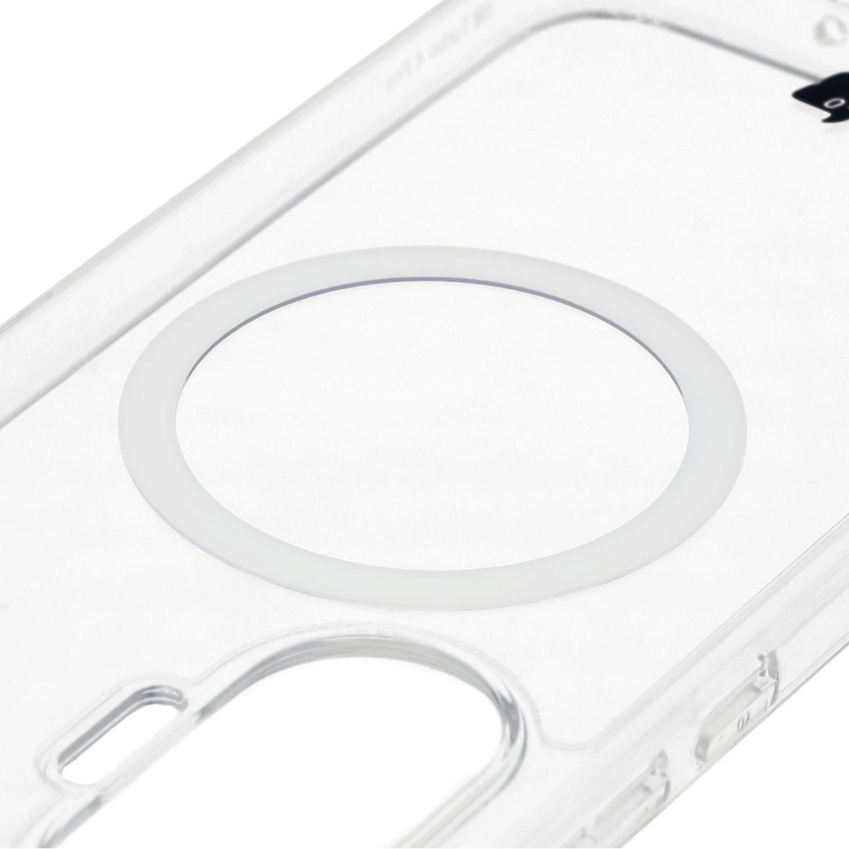 Pierścień magnetyczny w etui Bizon Case CrystalO do Xiaomi POCO F7