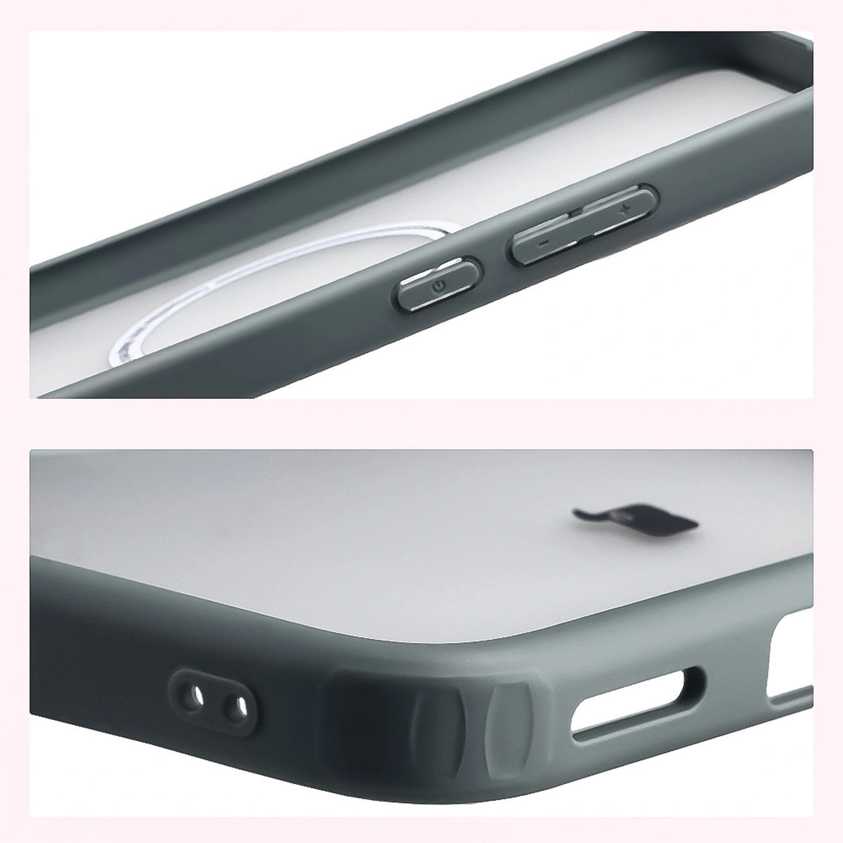 Reinforced corners and raised screen edges in the Bison Case MatteO for Xiaomi POCO F7