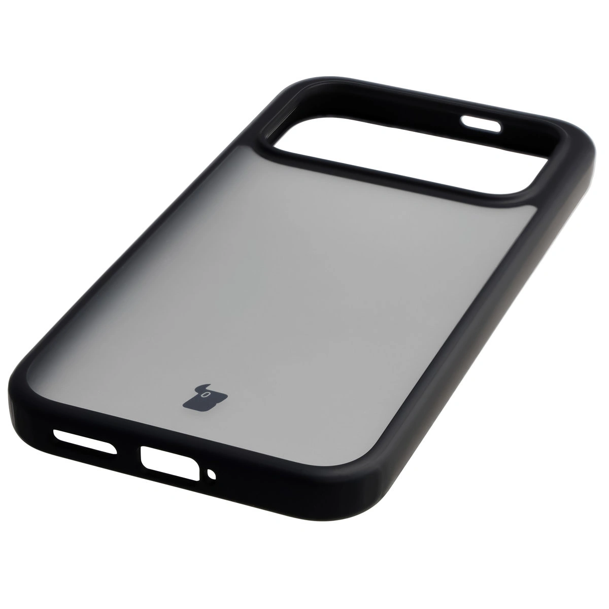 Integrated buttons, cutouts, and hybrid material in the Bizon Case Angelo for Xiaomi POCO F8 Pro