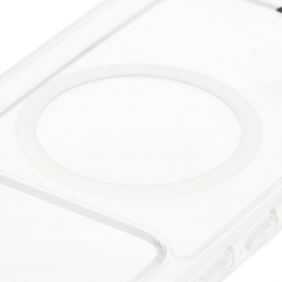 Inel magnetic în husa Bizon Case CrystalO pentru Xiaomi POCO F8 Pro
