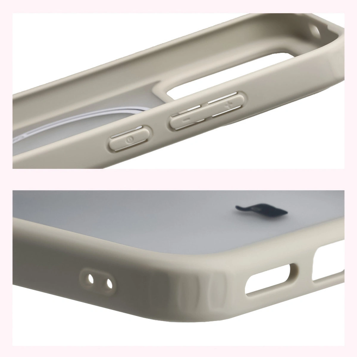 Colțuri întărite și margini ridicate ale ecranului în carcasa Bizon Case MatteO pentru Xiaomi POCO F8 Pro