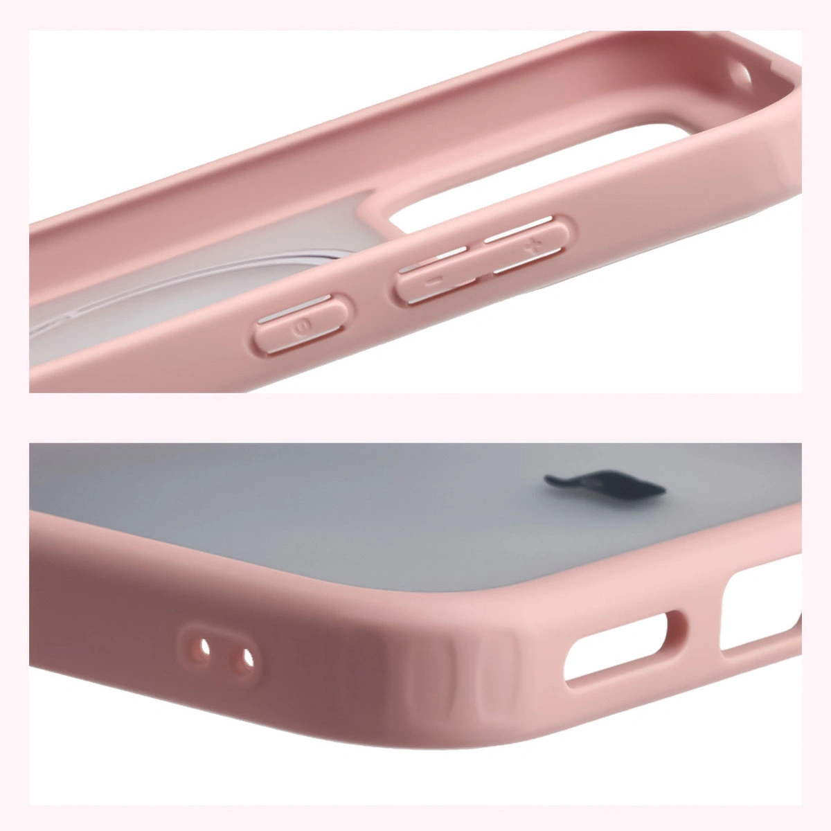 Reinforced corners and raised screen edges in the Bizon Case MatteO for Xiaomi POCO F8 Pro