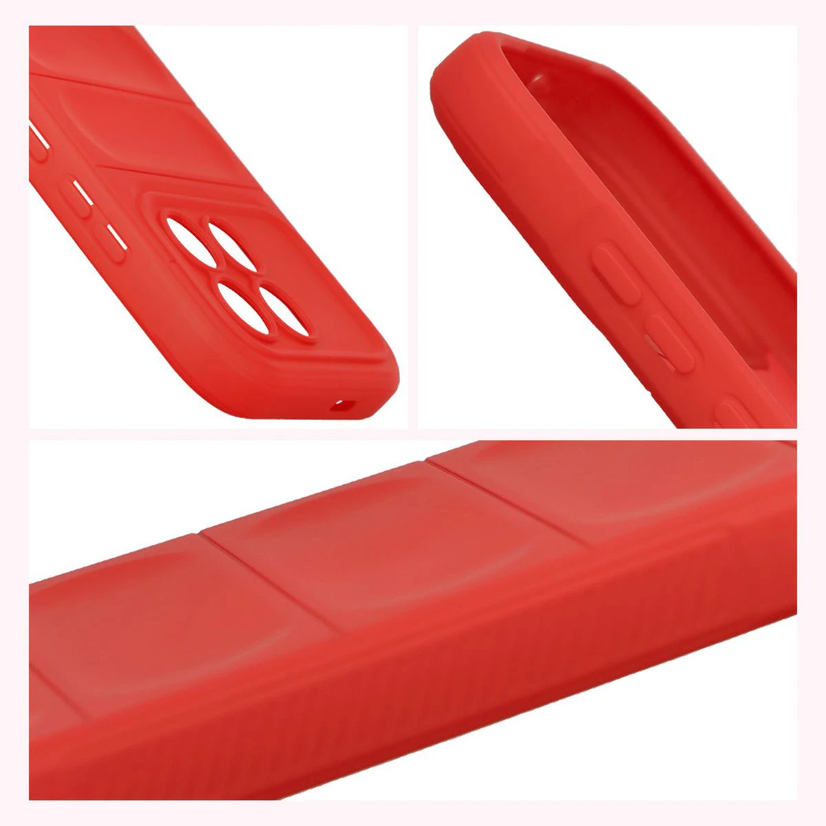 Laturi texturate și margini ridicate pentru ecran și cameră în etui Bizon Case Tur pentru Xiaomi POCO F8 Pro