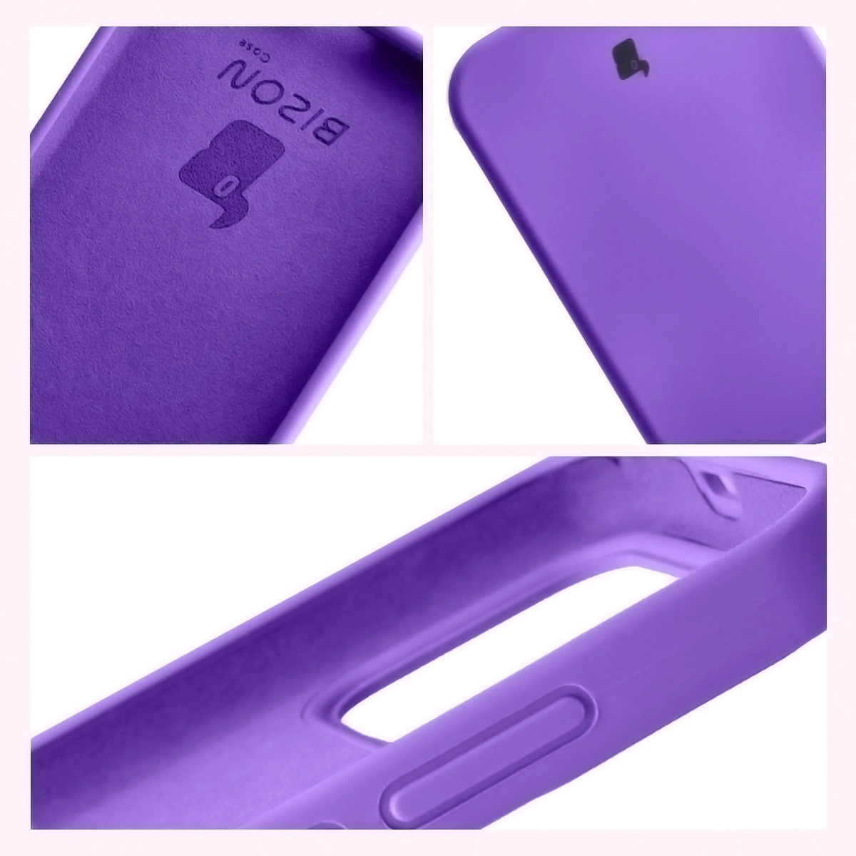 Construction of the Bison Soft Case: integrated covers, raised edges, and microfiber lining for Xiaomi POCO F8 Pro