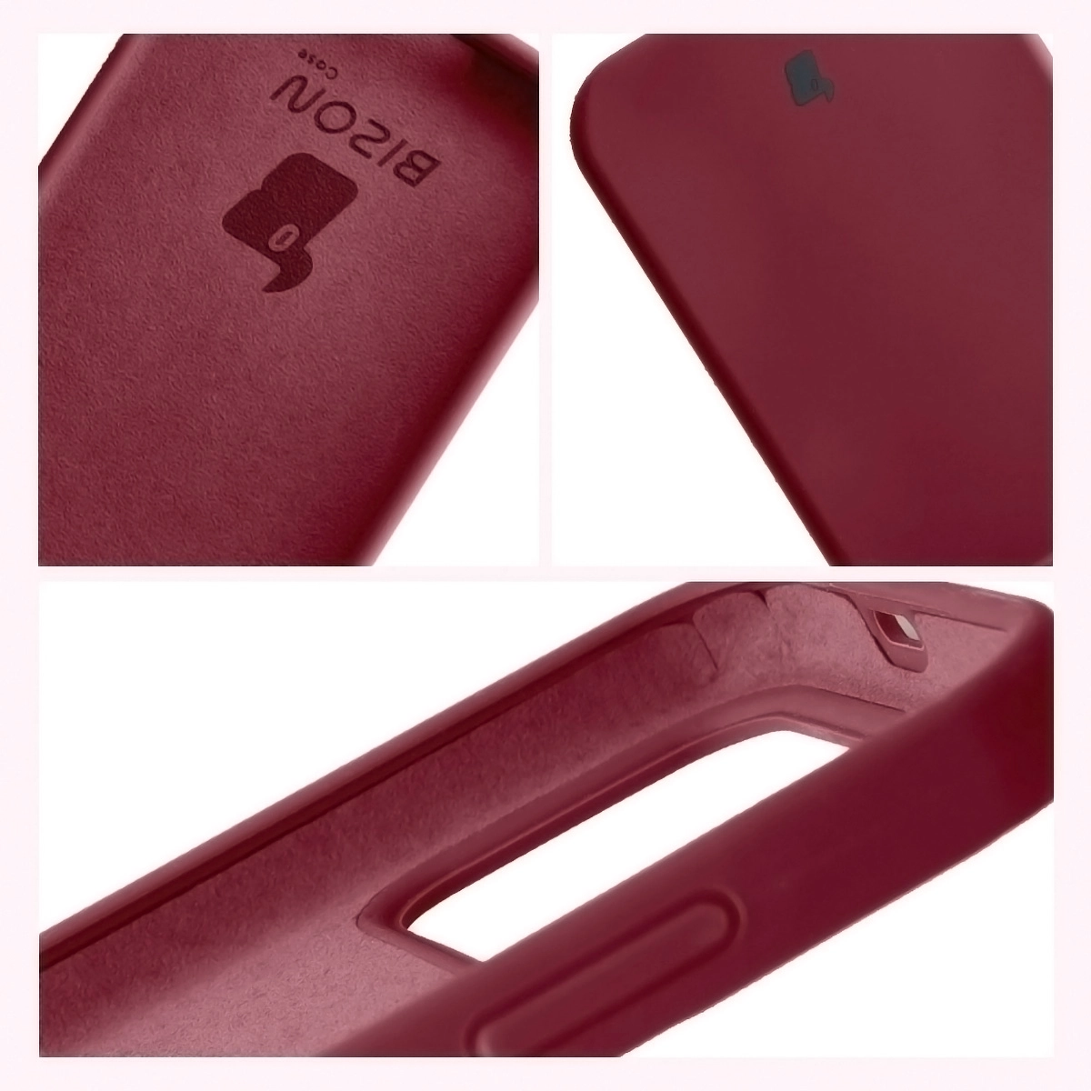 Construction of the Bison Soft Case: integrated covers, raised edges, and microfiber lining for Xiaomi POCO F8 Pro