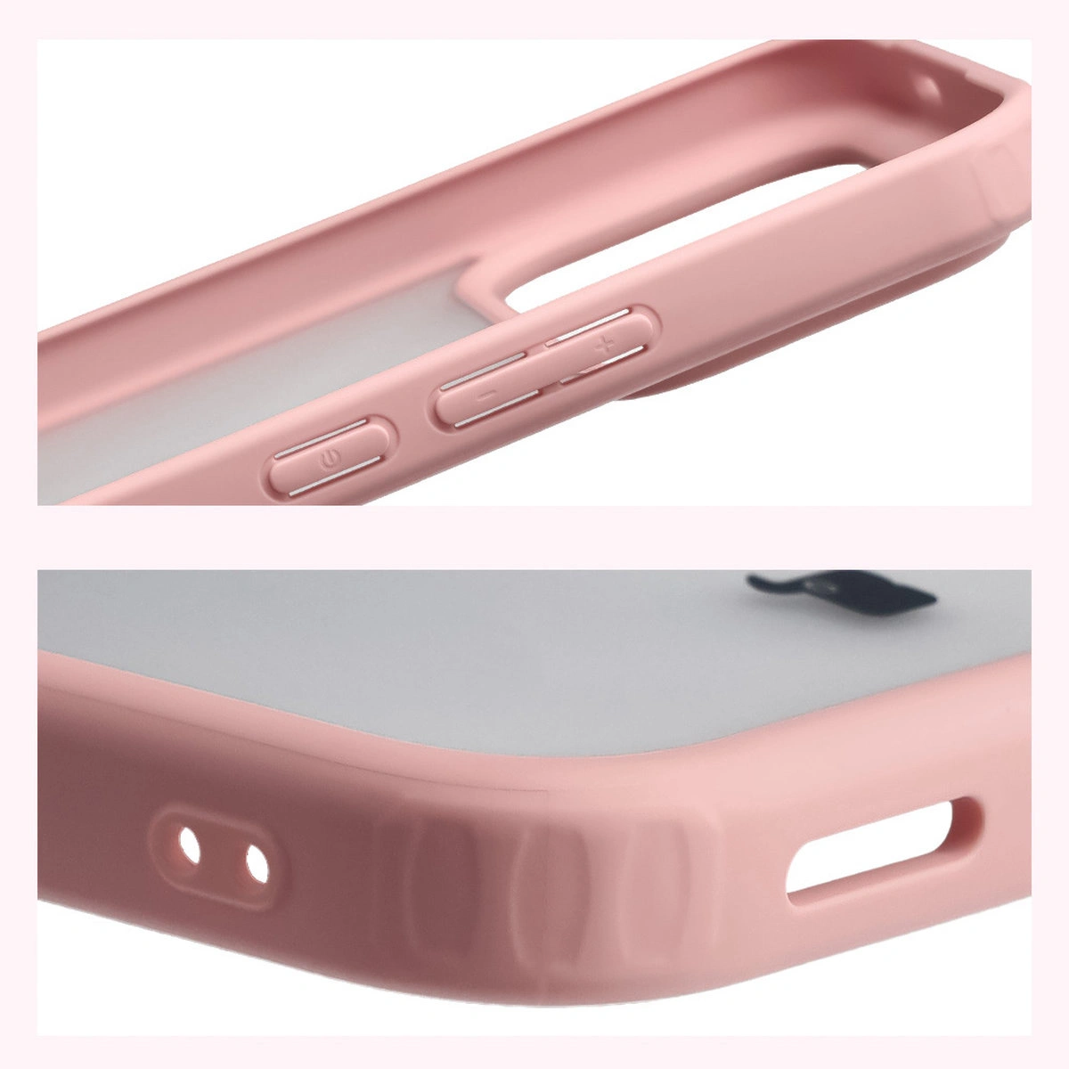 Reinforced corners and raised edges of the screen in the Bizon Case Angelo for Xiaomi POCO F8 Ultra