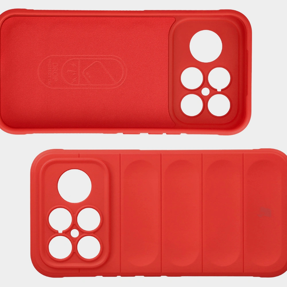Căptușeală din microfibră, decupaje pe spate și colțuri întărite în etui Bizon Case Tur pentru Xiaomi POCO F8 Ultra