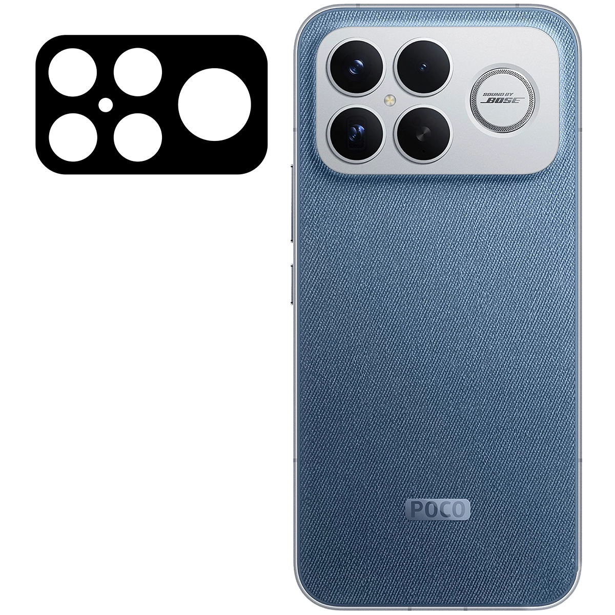 Glass for the Bizon Glass Lens for Xiaomi POCO F8 Ultra