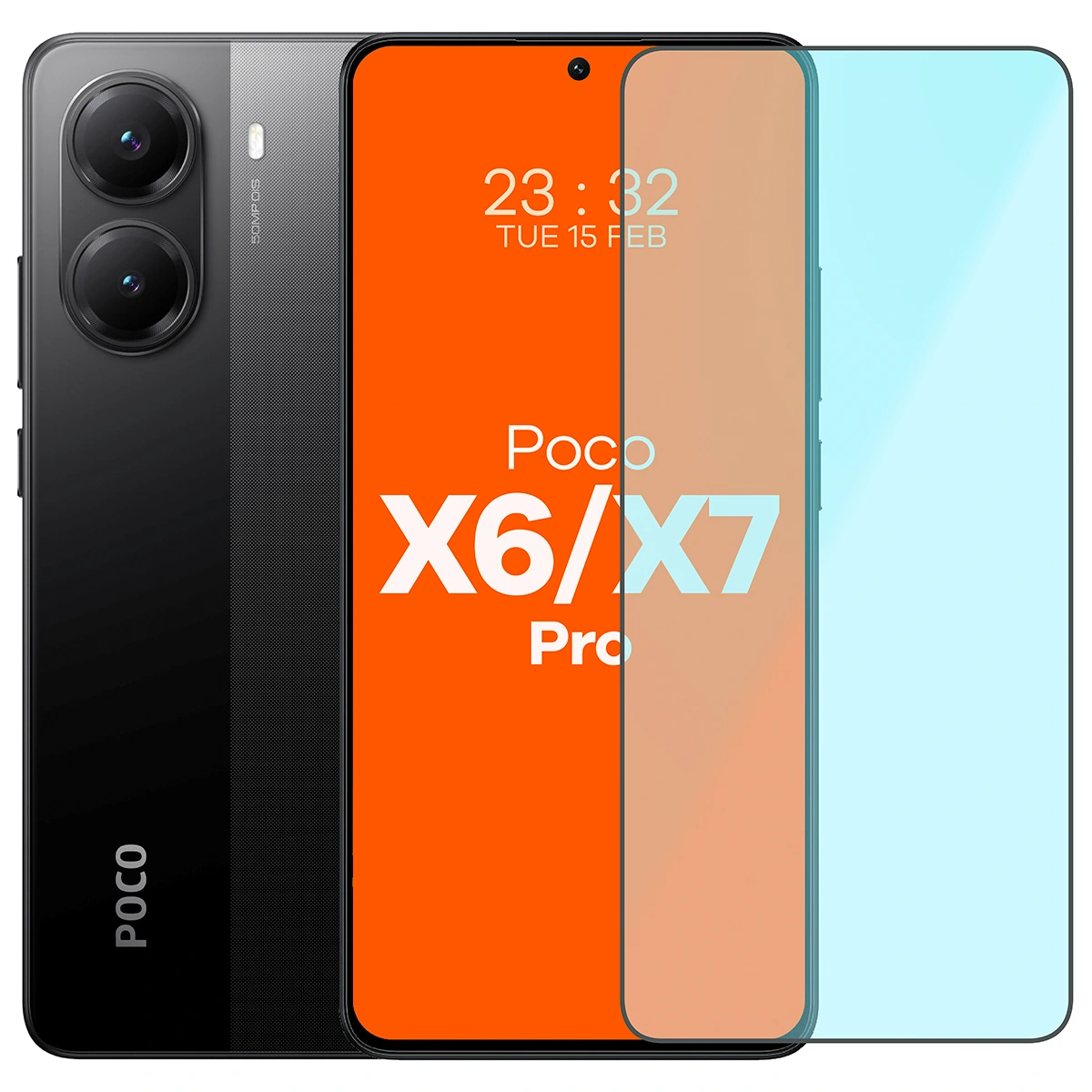 Szkło hartowane Bizon Smart Glass do POCO X6 Pro / X7 Pro