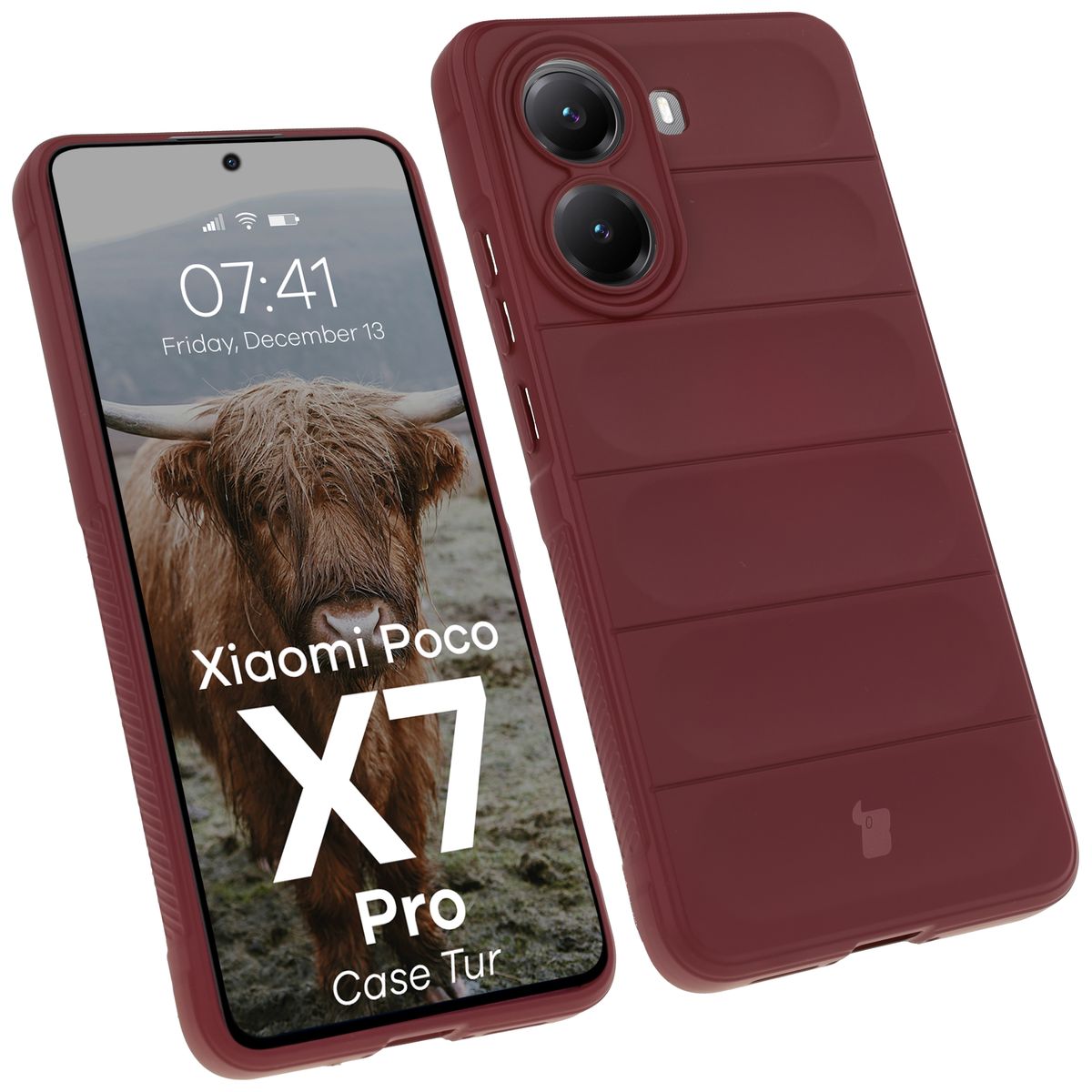Robustes Etui Bizon Case Tur für Xiaomi Poco X7 Pro