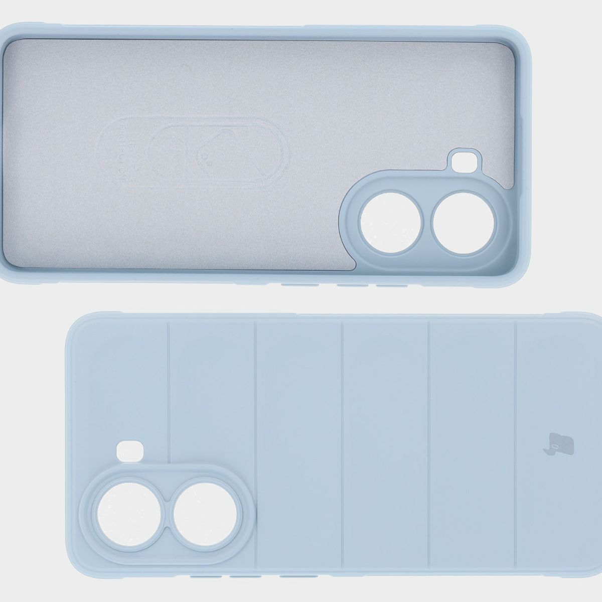 Wyściółka z mikrofibry, wyżłobienia na pleckach i wzmocnione narożniki w etui Bizon Case Tur