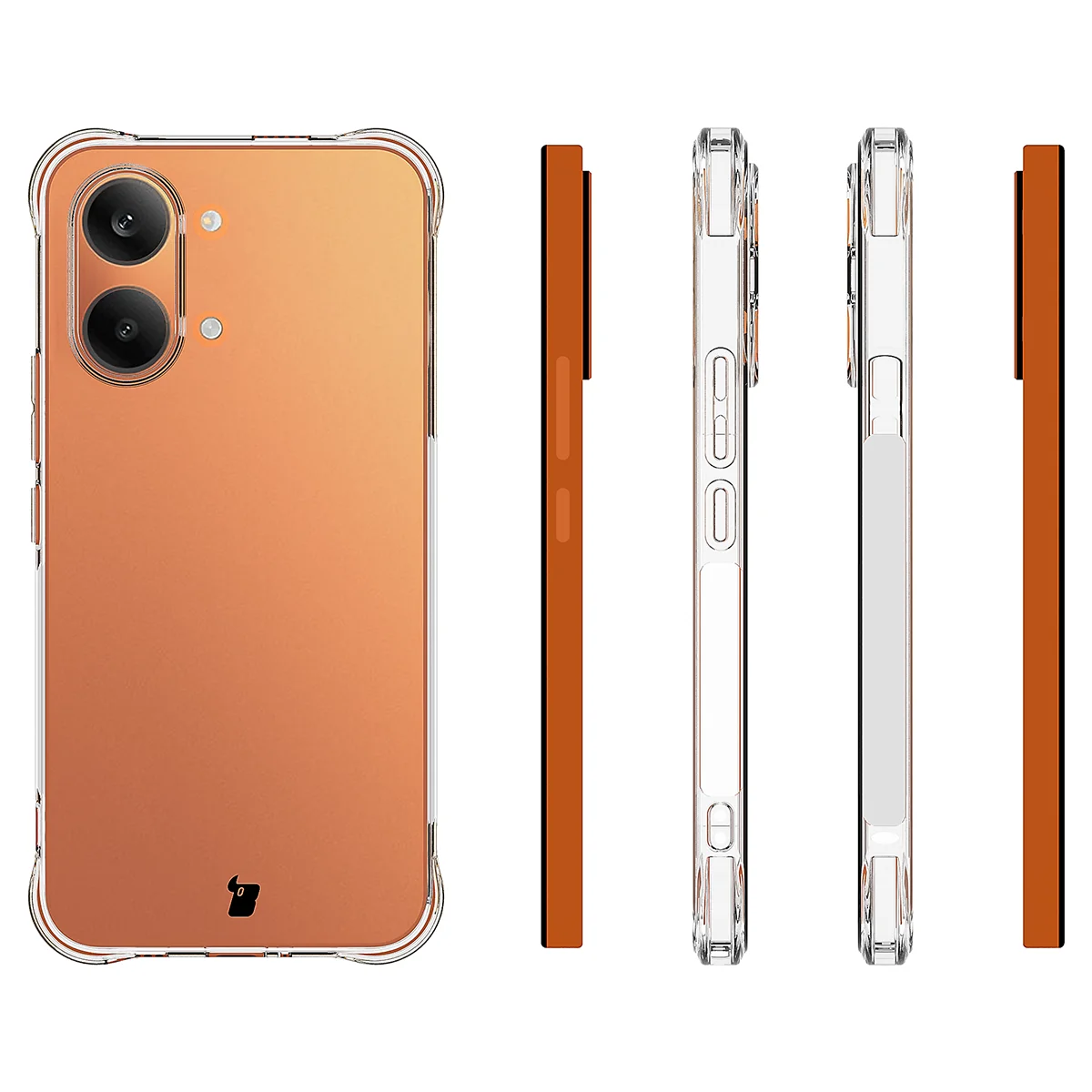 Transparent back of the Case Salpa for Xiaomi POCO X8 Pro Max