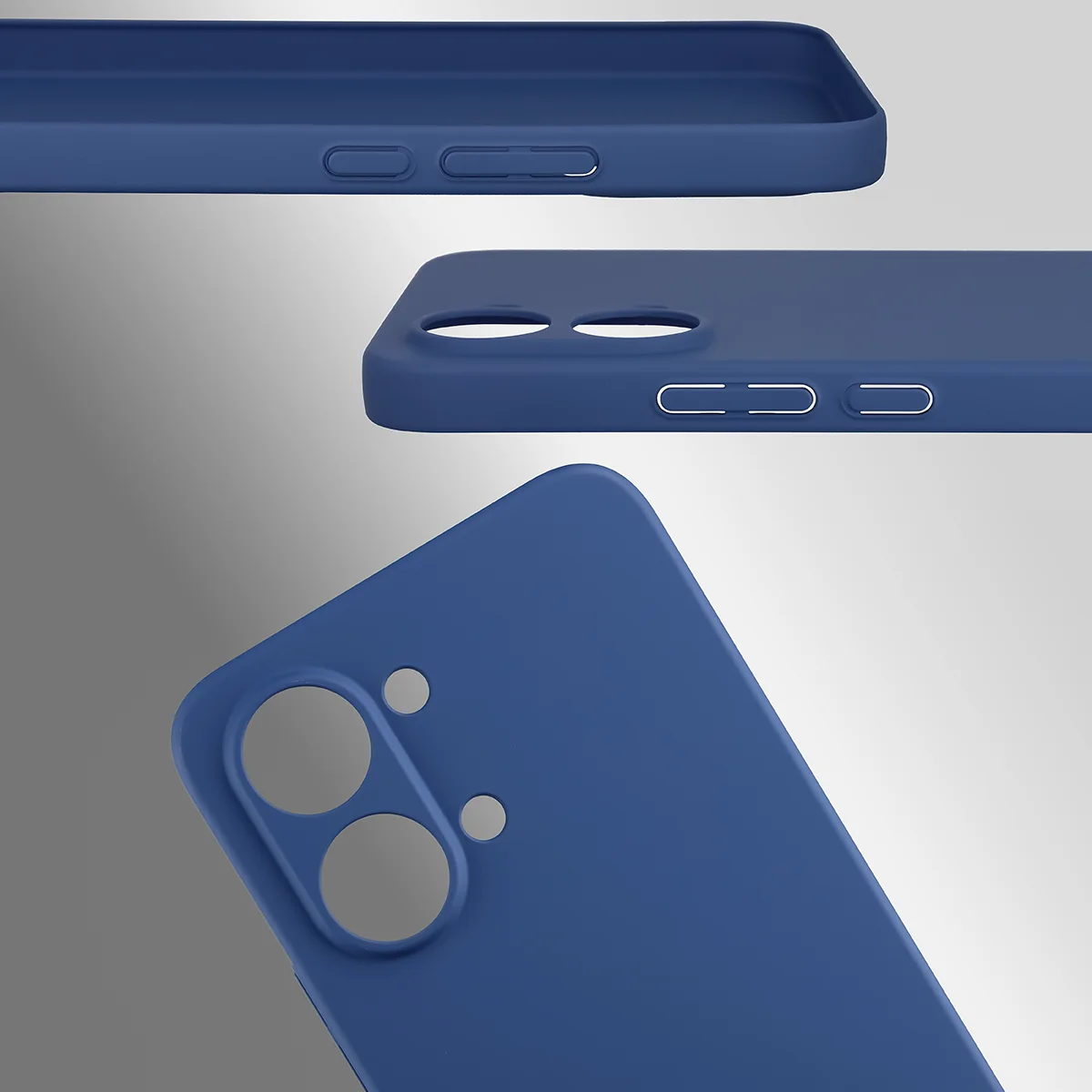 Dedykowane wycięcia i podwyższone krawędzie aparatu i ekranu w etui Bizon Case Łupka do Xiaomi POCO X8 Pro Max