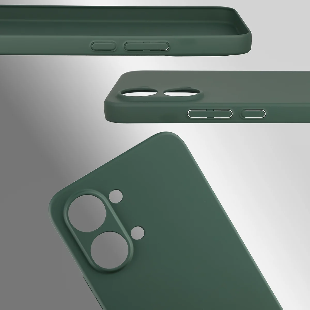 Dedykowane wycięcia i podwyższone krawędzie aparatu i ekranu w etui Bizon Case Łupka do Xiaomi POCO X8 Pro Max