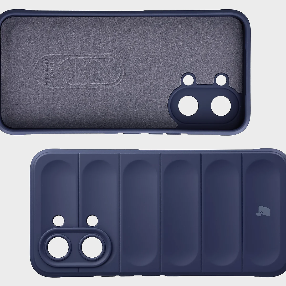 Microfiber lining, grooves on the back, and reinforced corners in the Bison Case Tur for Xiaomi POCO X8 Pro Max