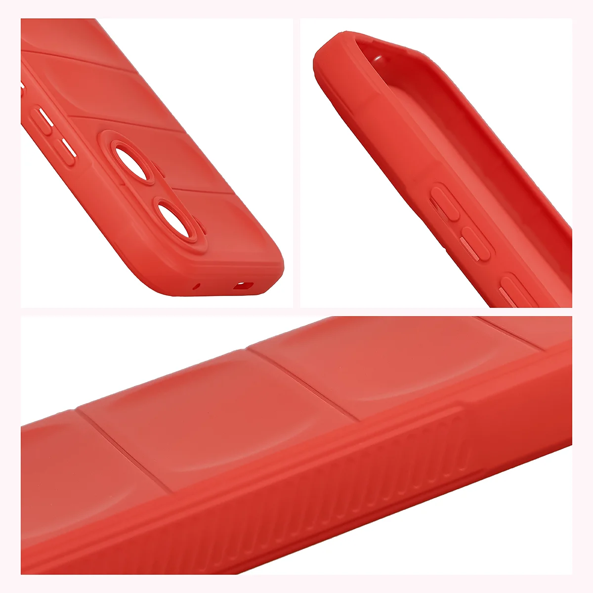 Textured sides and raised edges of the screen and camera in the Bison Case Tur for Xiaomi POCO X8 Pro Max