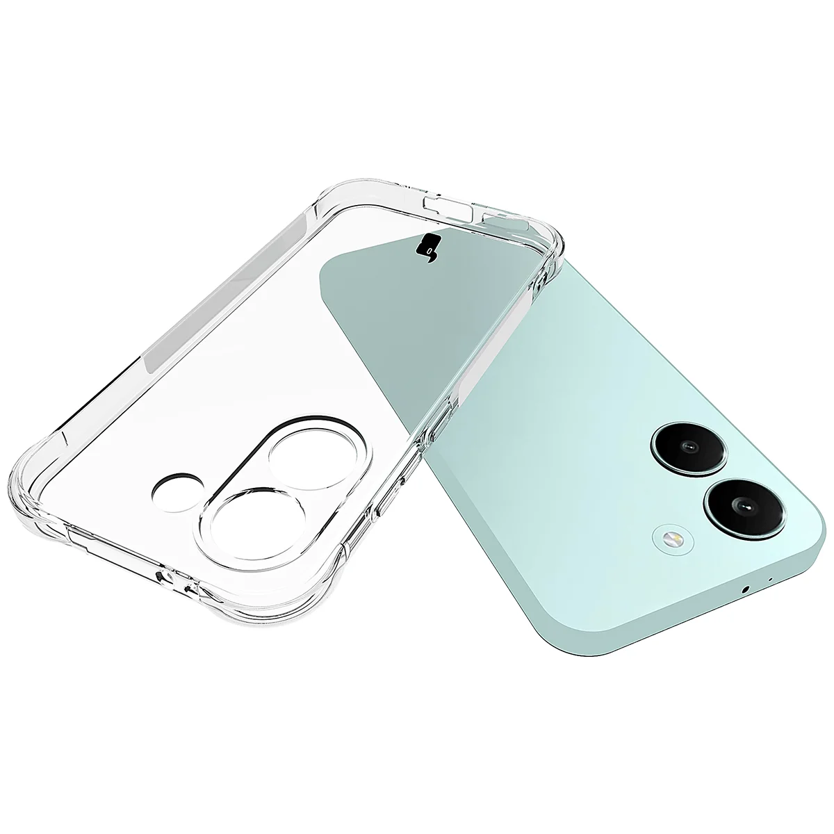 Dedicated cutouts and raised edges for the camera in the Bizon Case Salpa for Xiaomi POCO X8 Pro
