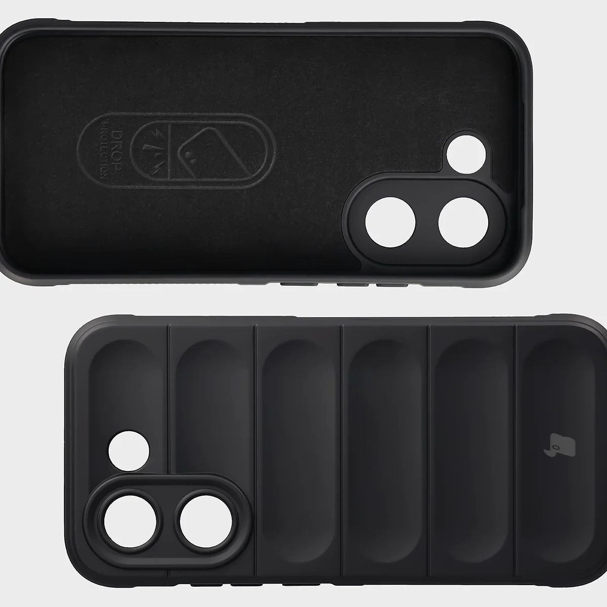 Microfiber lining, grooves on the back, and reinforced corners in the Bison Case Tur for Xiaomi POCO X8 Pro