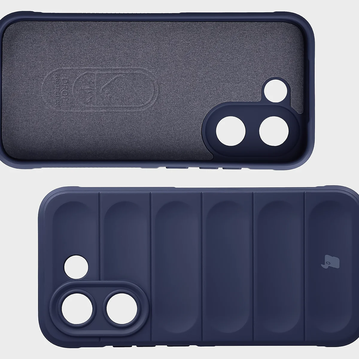 Microfiber lining, grooves on the back, and reinforced corners in the Bison Case Tur for Xiaomi POCO X8 Pro