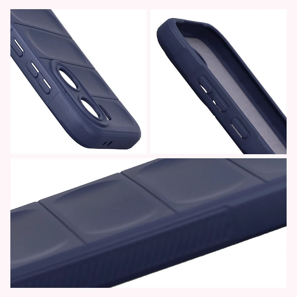 Textured sides and raised edges of the screen and camera in the Bison Case Tur for Xiaomi POCO X8 Pro