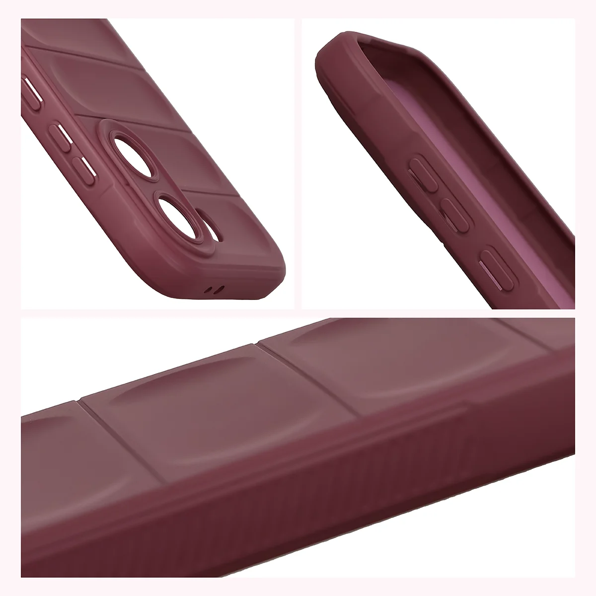 Textured sides and raised edges of the screen and camera in the Bison Case Tur for Xiaomi POCO X8 Pro