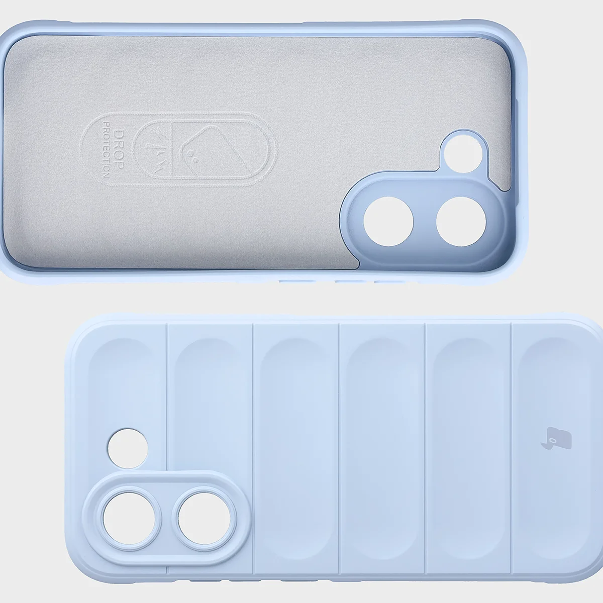 Microfiber lining, grooves on the back, and reinforced corners in the Bison Case Tur for Xiaomi POCO X8 Pro
