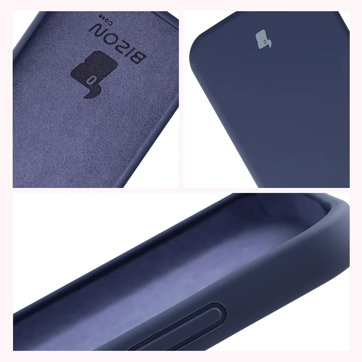 Konstrukcja etui Bizon Soft Case: zintegrowane osłony, podwyższone krawędzie i wyściółka z mikrofibry do Xiaomi POCO X8 Pro