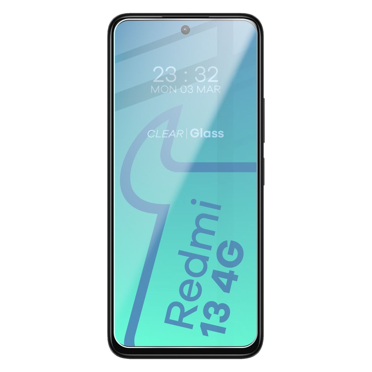 Kristallklarer Bildschirm Bizon Glass Clear 2